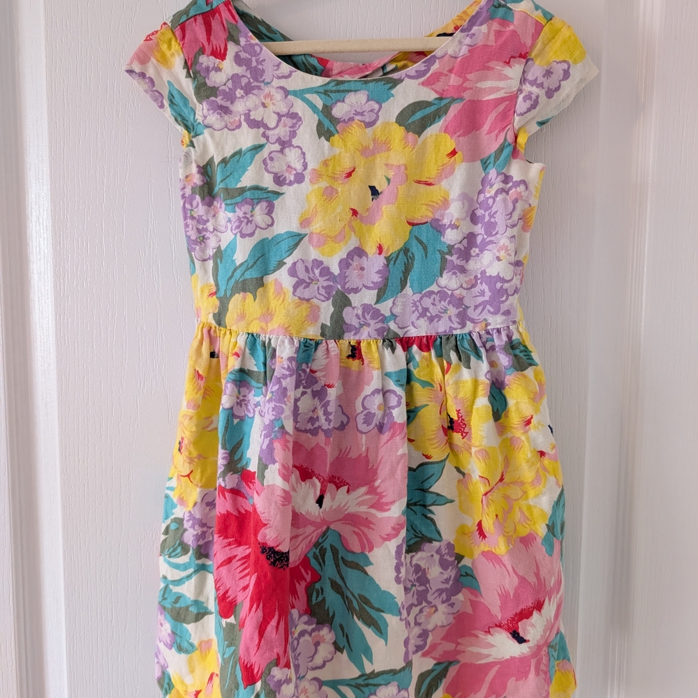 Gap Summer Or Spring Dress Floral Girls Dress
